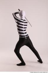 JIRKA STANDING POSE WITH KATANA AND GUN